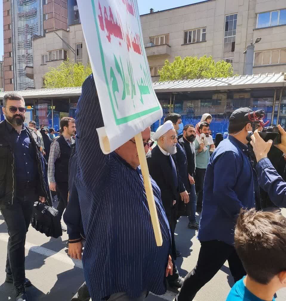 کدام شخصیتها در راهپیمایی روز قدس حاضر شدند؟ + تصاویر