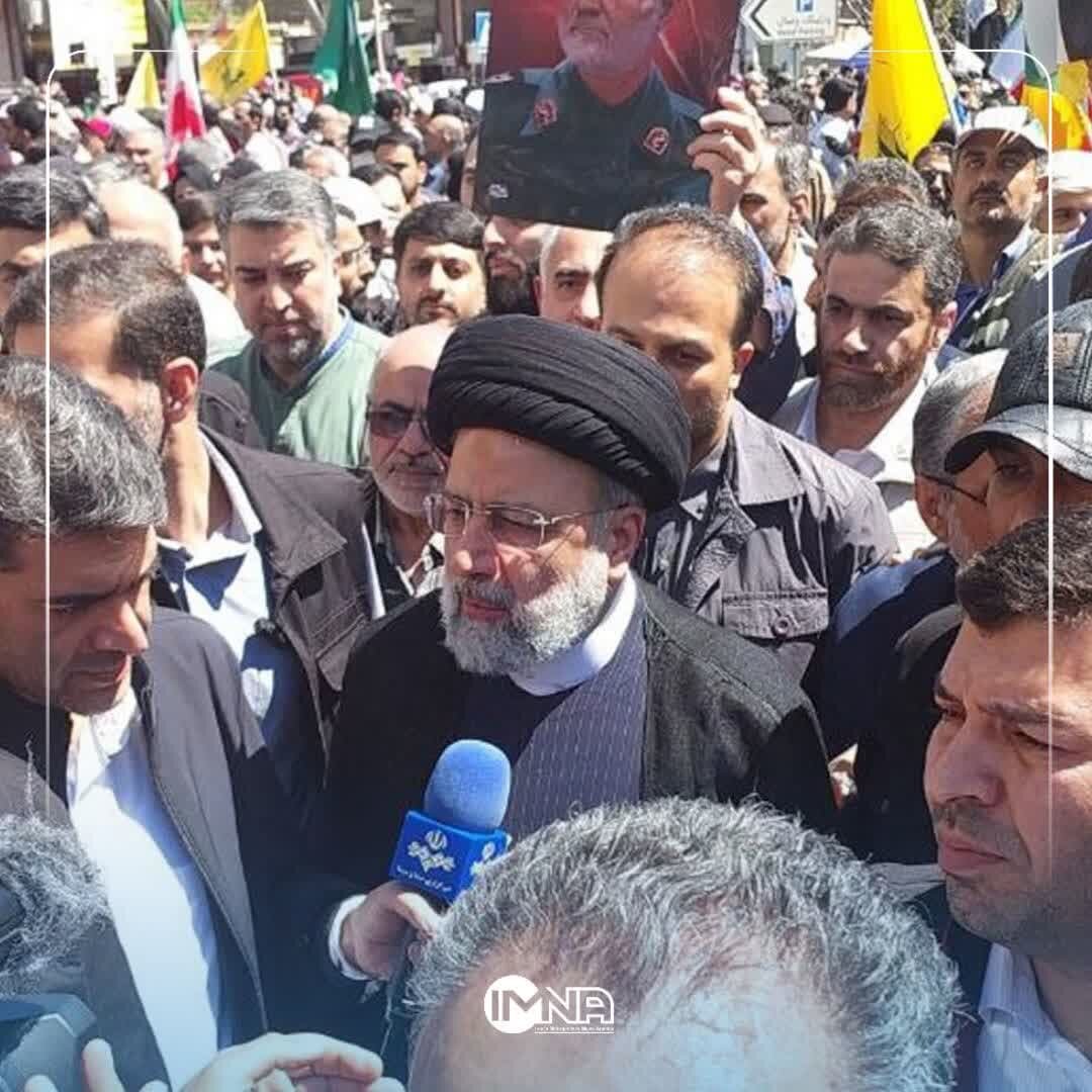 کدام شخصیتها در راهپیمایی روز قدس حاضر شدند؟ + تصاویر