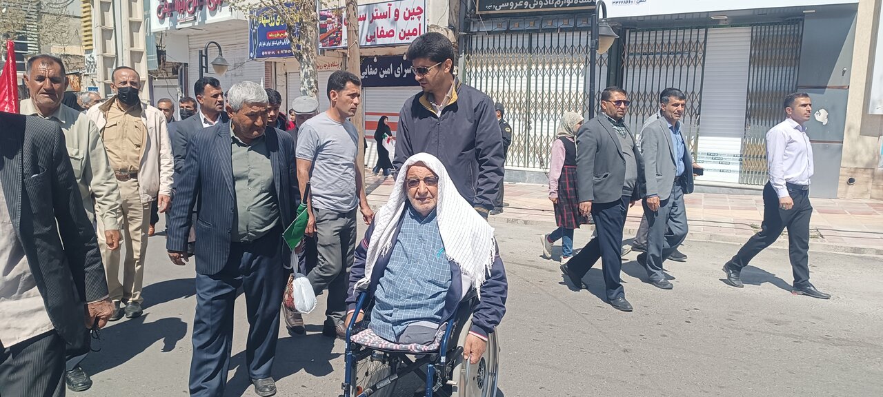 خروش مردم یاسوج در حمایت از مردم مظلوم فلسطین