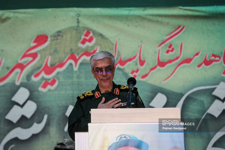 مراسم تشییع سرلشکر شهید زاهدی در اصفهان