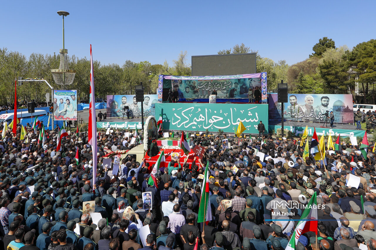 پیام قدردانی استاندار اصفهان از حضور حماسی مردم در تشییع شهید زاهدی