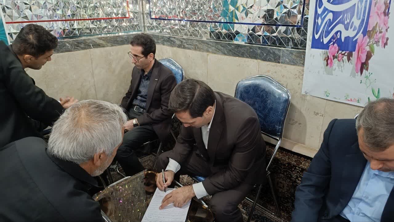 میز خدمت مقامات قضایی شهرستان کرمانشاه برگزار شد