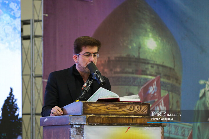 بزرگداشت سرلشکر شهید زاهدی در گلستان شهدای اصفهان