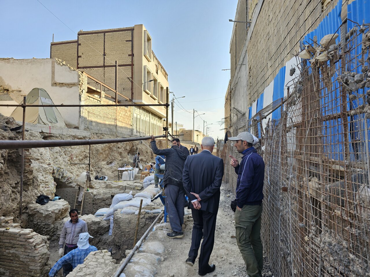 بازدید شهردار اصفهان از گذر کمرزرین + عکس و فیلم