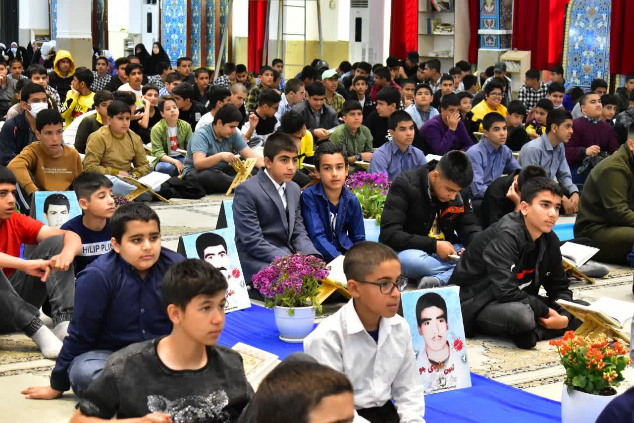 برگزاری بزرگترین محفل انس با قرآن دانش‌آموزی در کهگیلویه و بویراحمد+ تصاویر