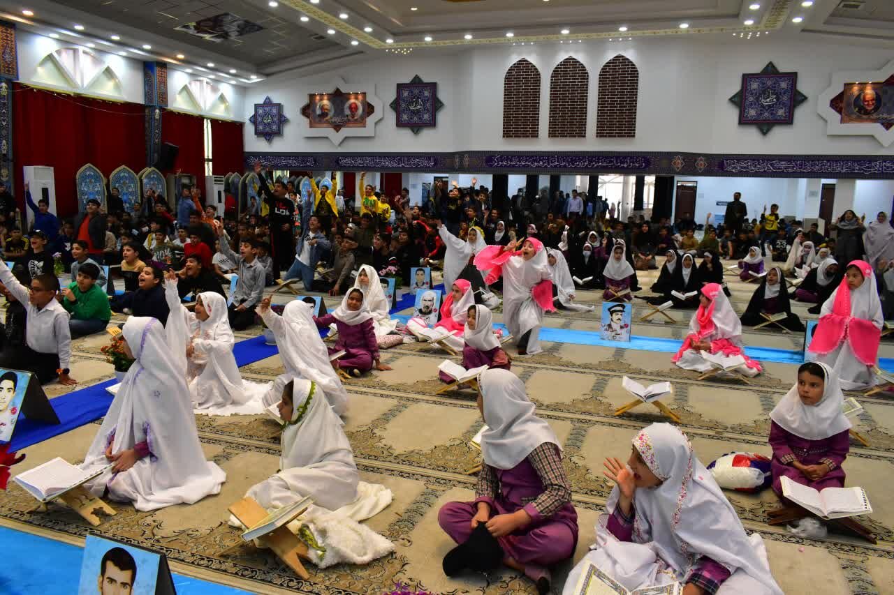 برگزاری بزرگترین محفل انس با قرآن دانش‌آموزی در کهگیلویه و بویراحمد+ تصاویر