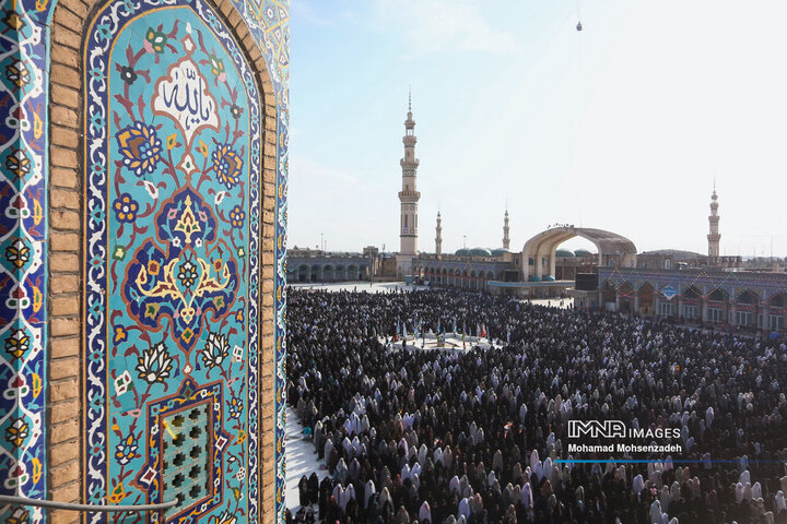 اقامه نماز عید سعید فطر در مسجد مقدس جمکران