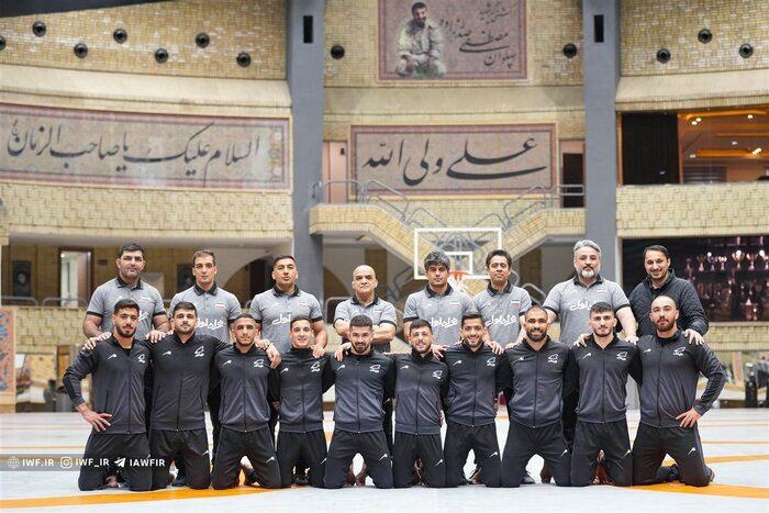 کشتی‌گیران ایران در روز نخست مسابقات کشتی آزاد قهرمانی آسیا قرقیزستان