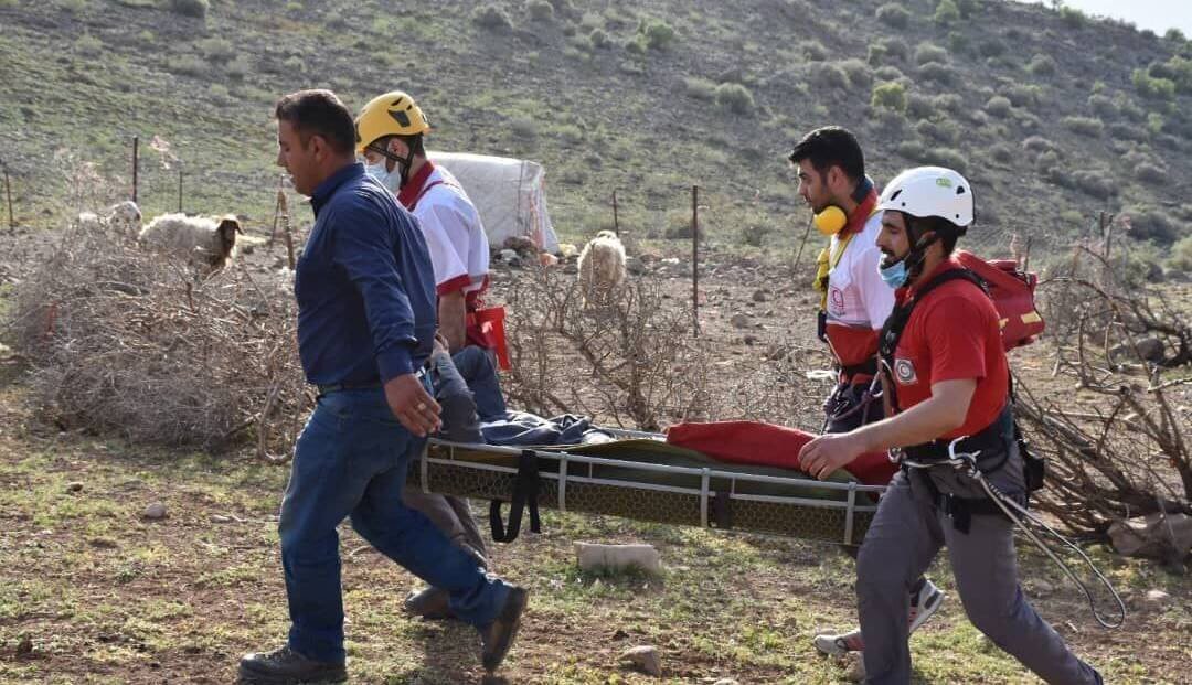 نجات جان بیمار قلبی در منطقه «چالابه» کرمانشاه