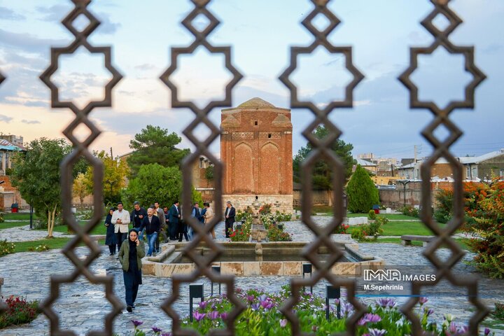 گنبد سرخ مراغه در آذربایجان شرقی