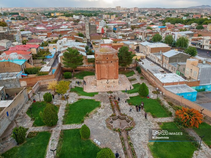 گنبد سرخ مراغه در آذربایجان شرقی