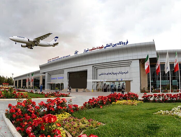 لغو پروازهای فرودگاه شهید دستغیب شیراز تا ساعت ۶ صبح دوشنبه تمدید شد
