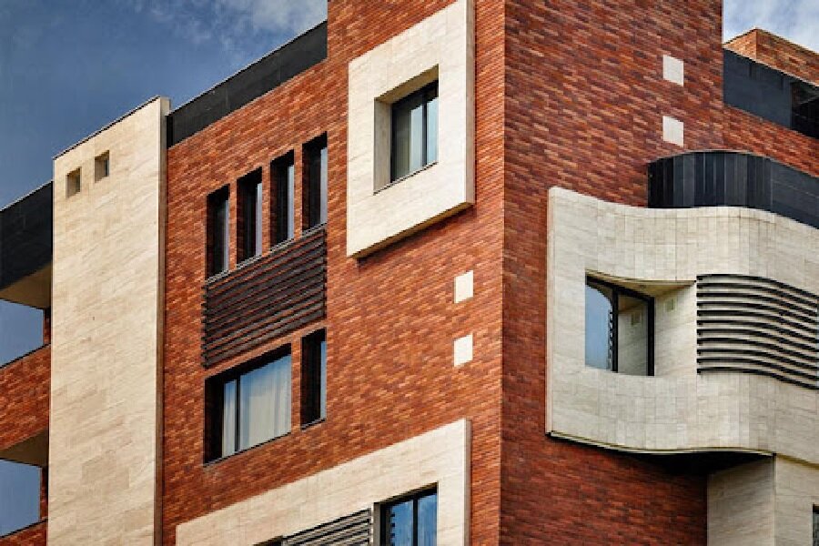 انتخاب اول طراحان برای نمای ساختمانهای مدرن؛ آجر نما