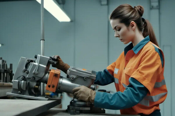 نکات ایمنی در تعمیر پمپ هیدرولیک