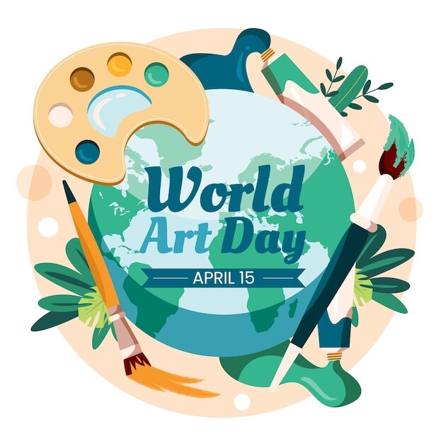 روز جهانی هنر ۱۴۰۳ + شعار و پوستر World Art Day 2024
