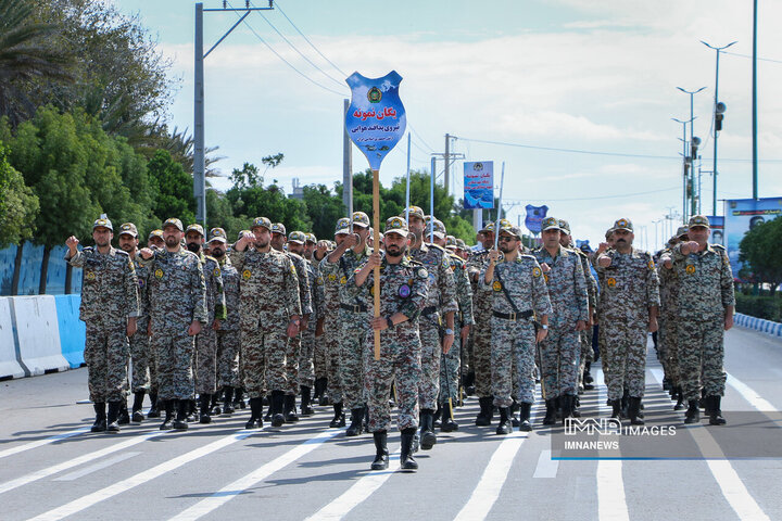 رژه روز ارتش در بندرعباس