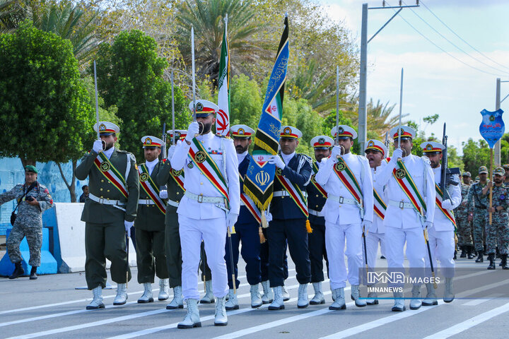 رژه روز ارتش در بندرعباس
