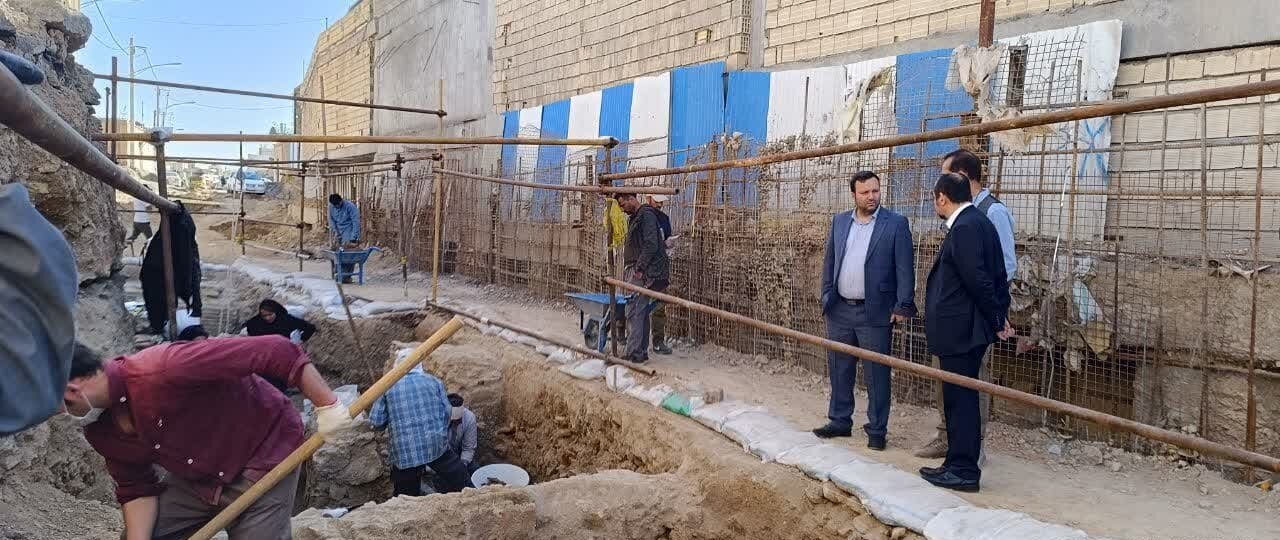 عملیات عمرانی با «مَنقاش» در اصفهان