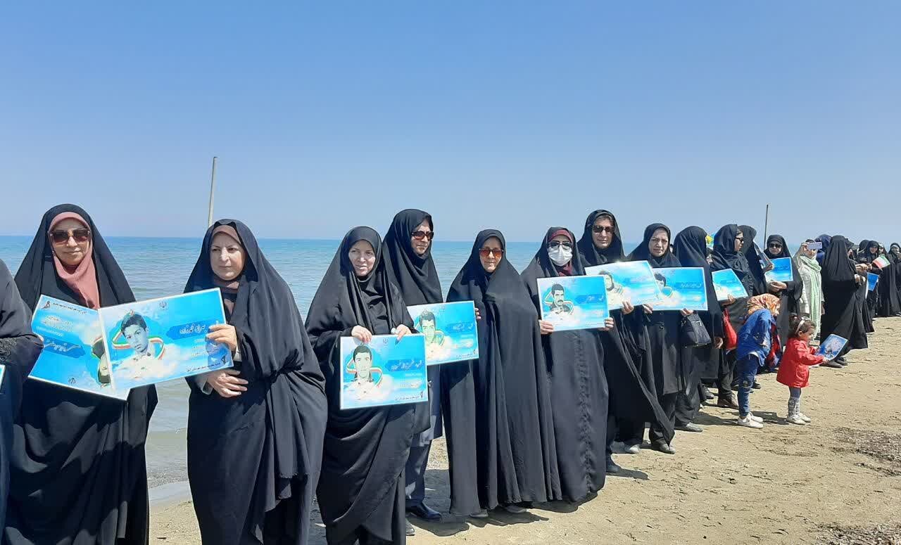 شکل‌گیری زنجیره‌ علوی‌تباران در نوار ساحلی مازندران در حمایت از عملیات وعده صادق