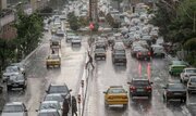 بارش شدید باران در راه مشهد