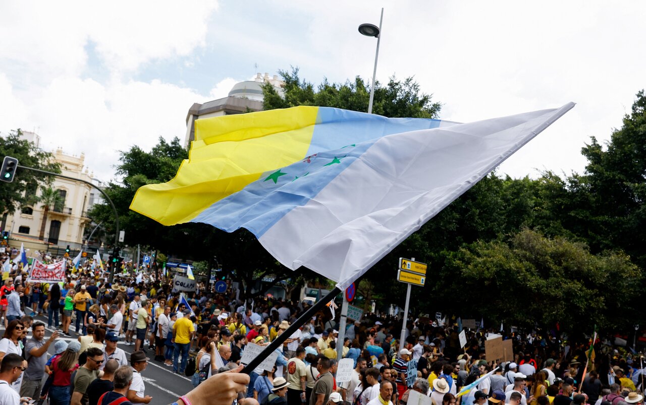 تظاهرات اسپانیاییها علیه گردشگری انبوه