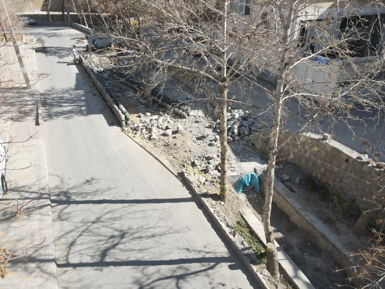 تکمیل عملیات ساماندهی خیابان ۲۲ بهمن کاوه در اردیبهشت ۱۴۰۳