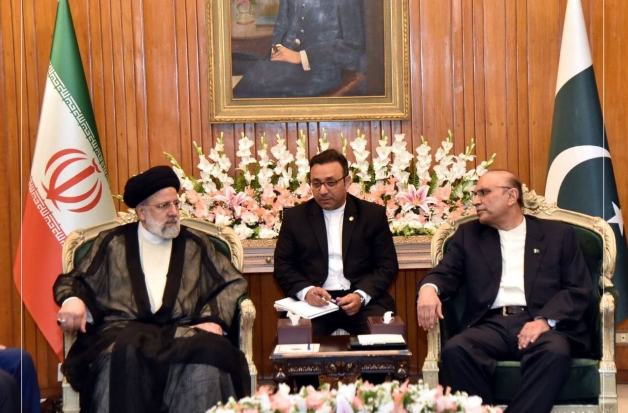 روسای جمهور ایران و پاکستان دیدار کردند