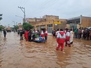 بارش شدید باران در مشهد ۳ مفقودی برجای گذاشت