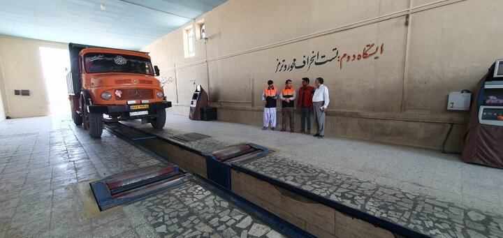 مراجعه بیش از ۴۶ هزار ناوگان سنگین به مراکز معاینه فنی سیستان و بلوچستان