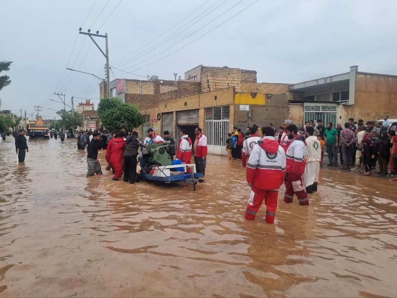 بارش شدید باران در مشهد ۳ مفقودی برجای گذاشت