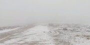 فیلم| بارش برف در ارتفاعات سمیرم
