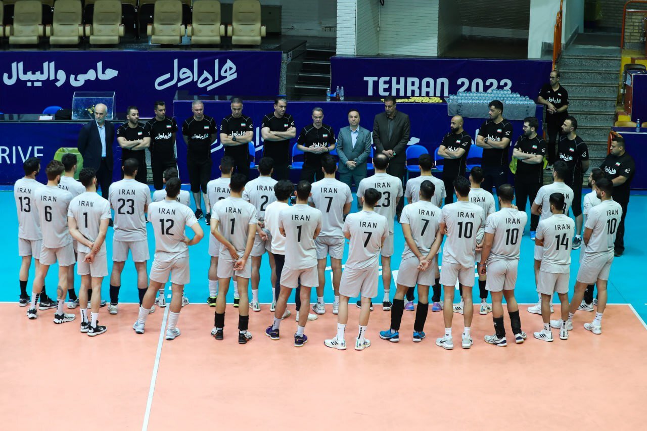 اسامی بازیکنان تیم ملی والیبال ایران در لیگ ملت‌های والیبال