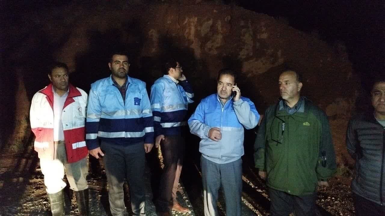 تخلیه روستای نوده شهرستان زیرکوه