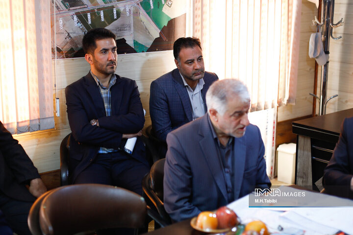 بازدید استاندار از پروژه رینگ چهارم ترافیکی شهر اصفهان