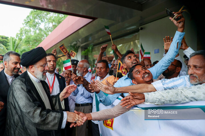 عزیمت رئیس جمهور به سریلانکا