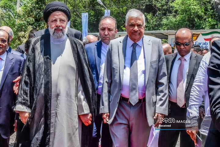 عزیمت رئیس جمهور به سریلانکا