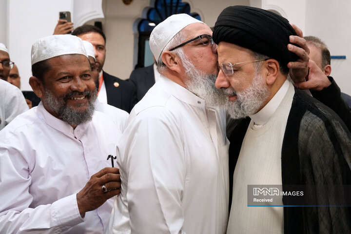 دیدار صمیمی با مسلمانان سریلانکا