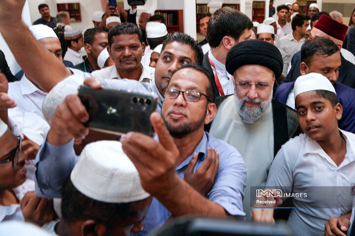 دیدار صمیمی با مسلمانان سریلانکا