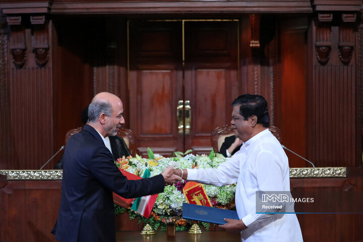 نشست هیئت های عالی رتبه ایران و سریلانکا