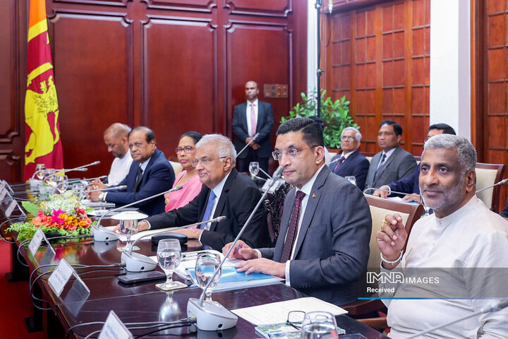 نشست هیئت های عالی رتبه ایران و سریلانکا