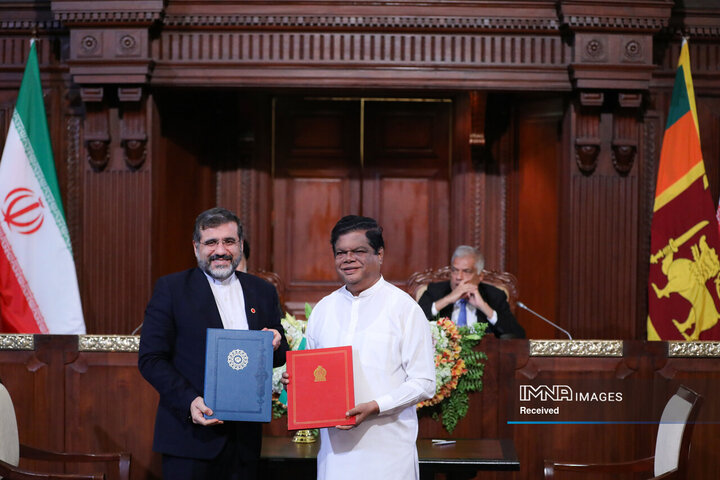 نشست هیئت های عالی رتبه ایران و سریلانکا