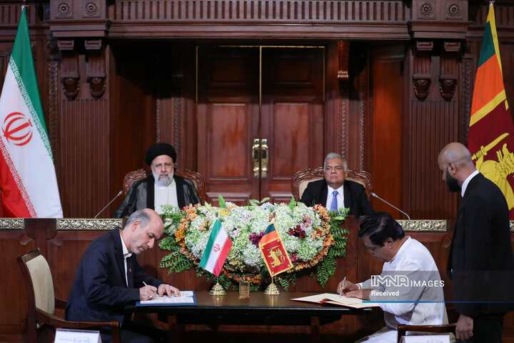 نشست هیئت های عالی رتبه ایران و سریلانکا