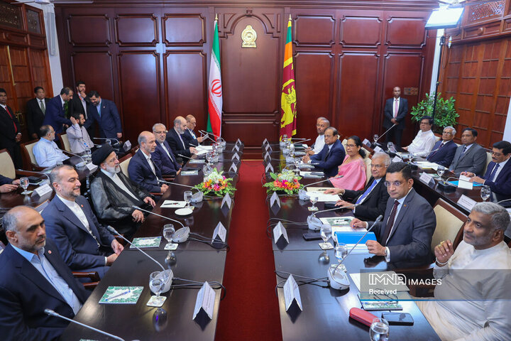 نشست هیئت های عالی رتبه ایران و سریلانکا