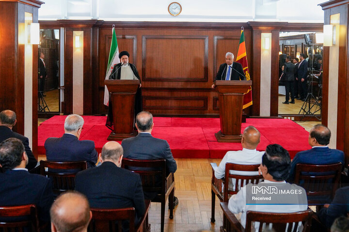 نشست هیئت های عالی رتبه ایران و سریلانکا