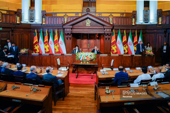 نشست هیئت های عالی رتبه ایران و سریلانکا