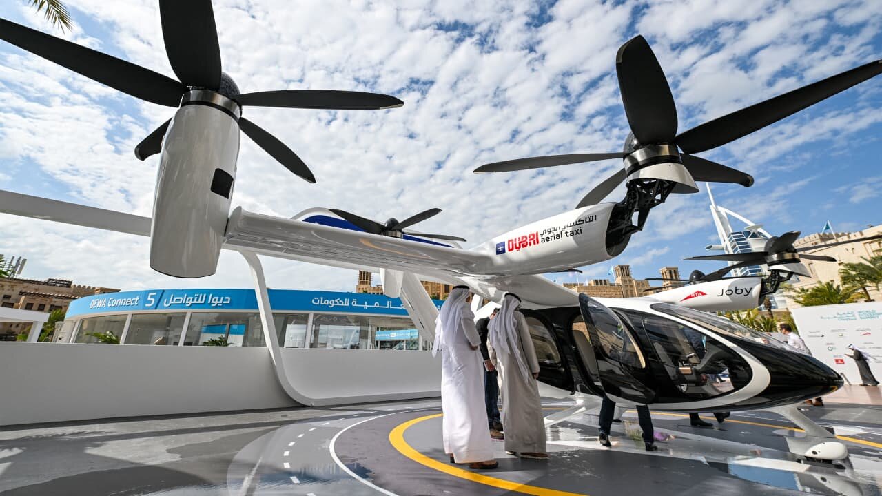 جولان تاکسی های پرنده در خاورمیانه