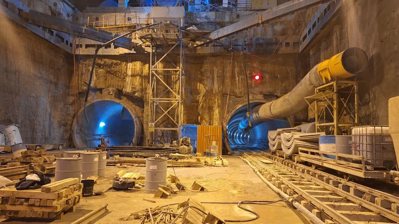 فاز دوم خط ۲ مترو ؛ چهارمین بازدید شبانه مدیریت شهری شیراز