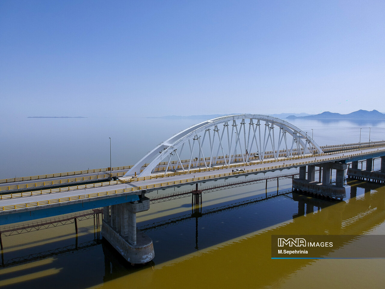تراز آبی دریاچه ارومیه ۱۵ سانتی‌متر افزایش یافت