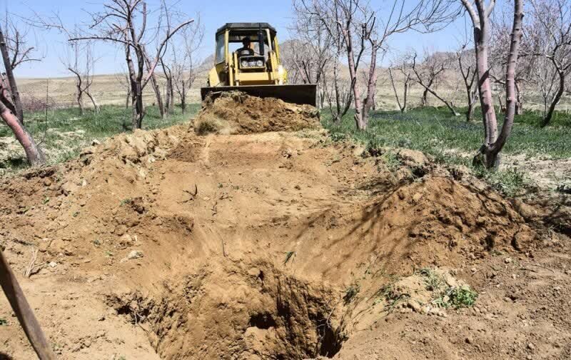 ۴۰۰ حلقه چاه غیرمجاز در کرمانشاه پر شد