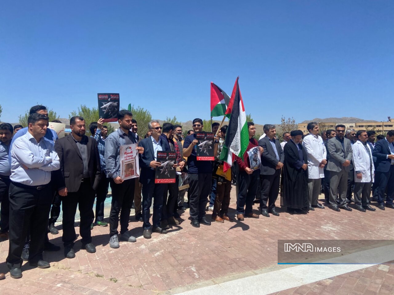 تجمع دانشجویان بام ایران در حمایت از خیزش جهانی دانشجویی+ تصاویر